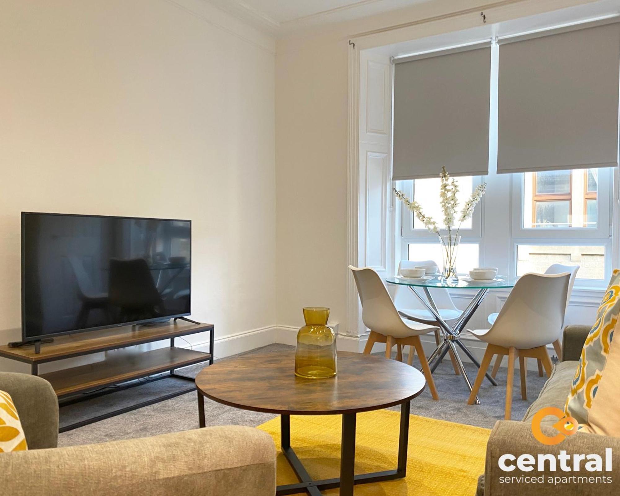 Central Serviced Apartments - Cosy 1 Bedroom - Modern - Close To Transport Links - Quiet Neighbourhood - Fast Wifi - Fully Equipped - Smart Tvs In All Rooms - Monthly Stays Welcome - Free Street Parking - Ideal Relocation To Dundee Accommodation Εξωτερικό φωτογραφία